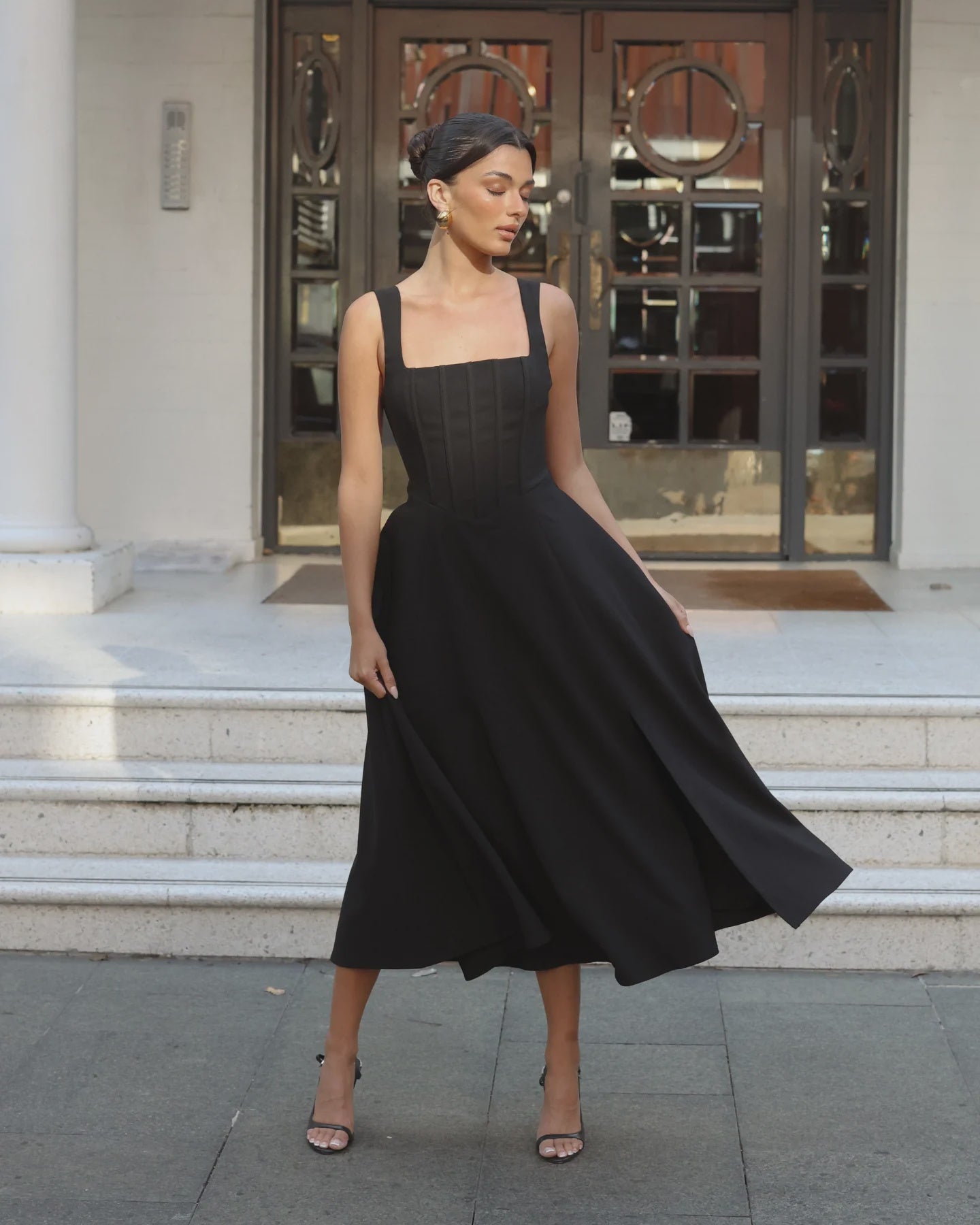 932 Danielle Dress Black