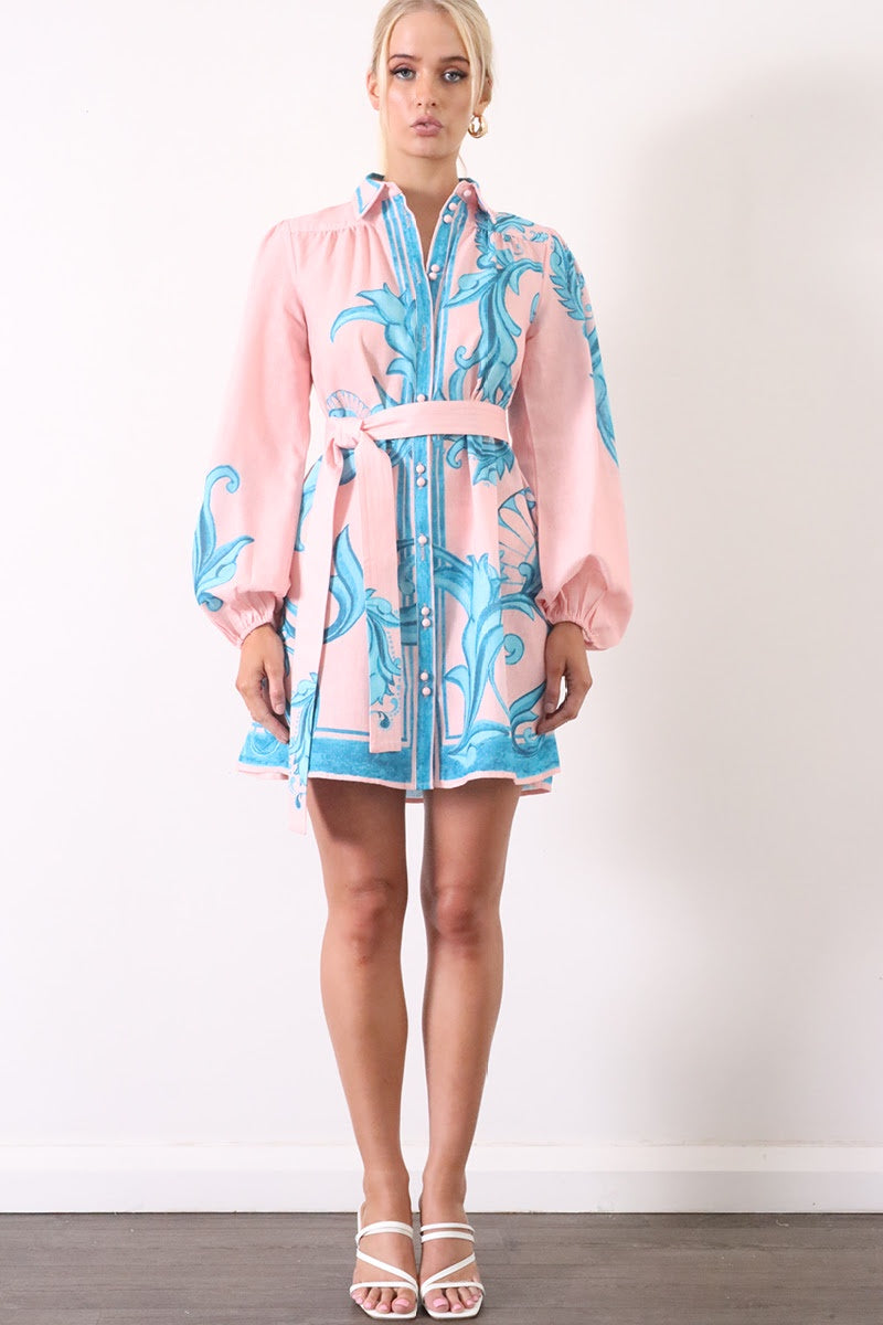E519 Zayna Dress Pink