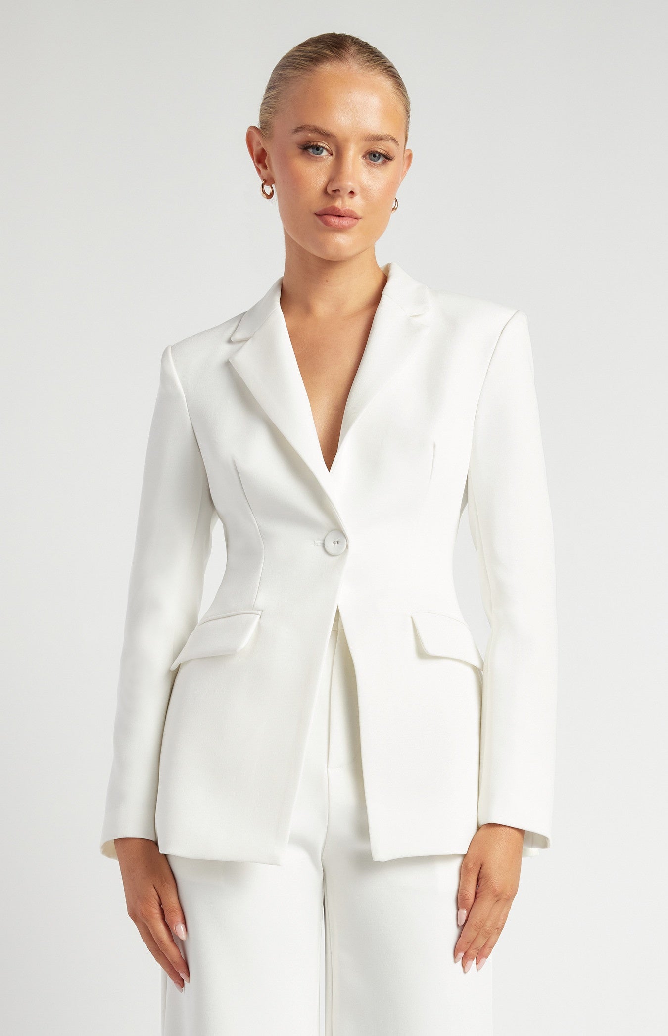 398A Jane Suit White