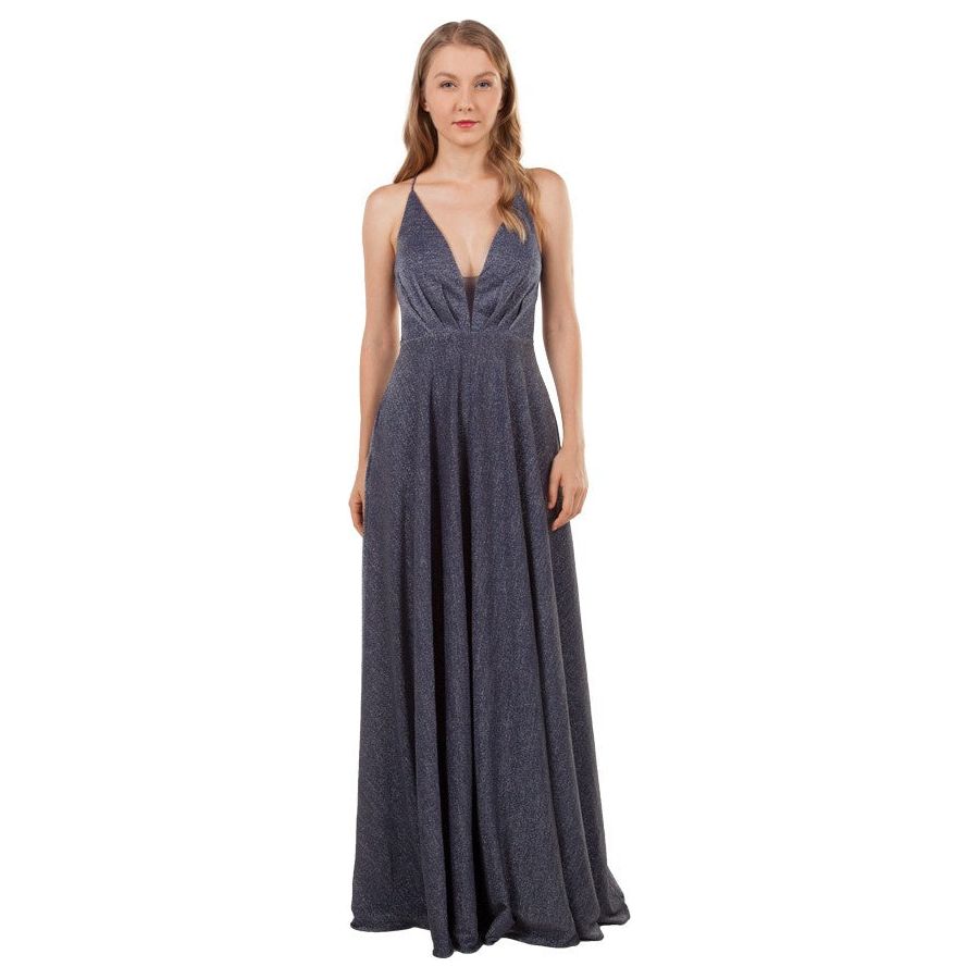 0291 Shanai Gown Navy