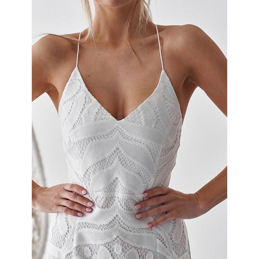 TS139 Khaleesi Dress White