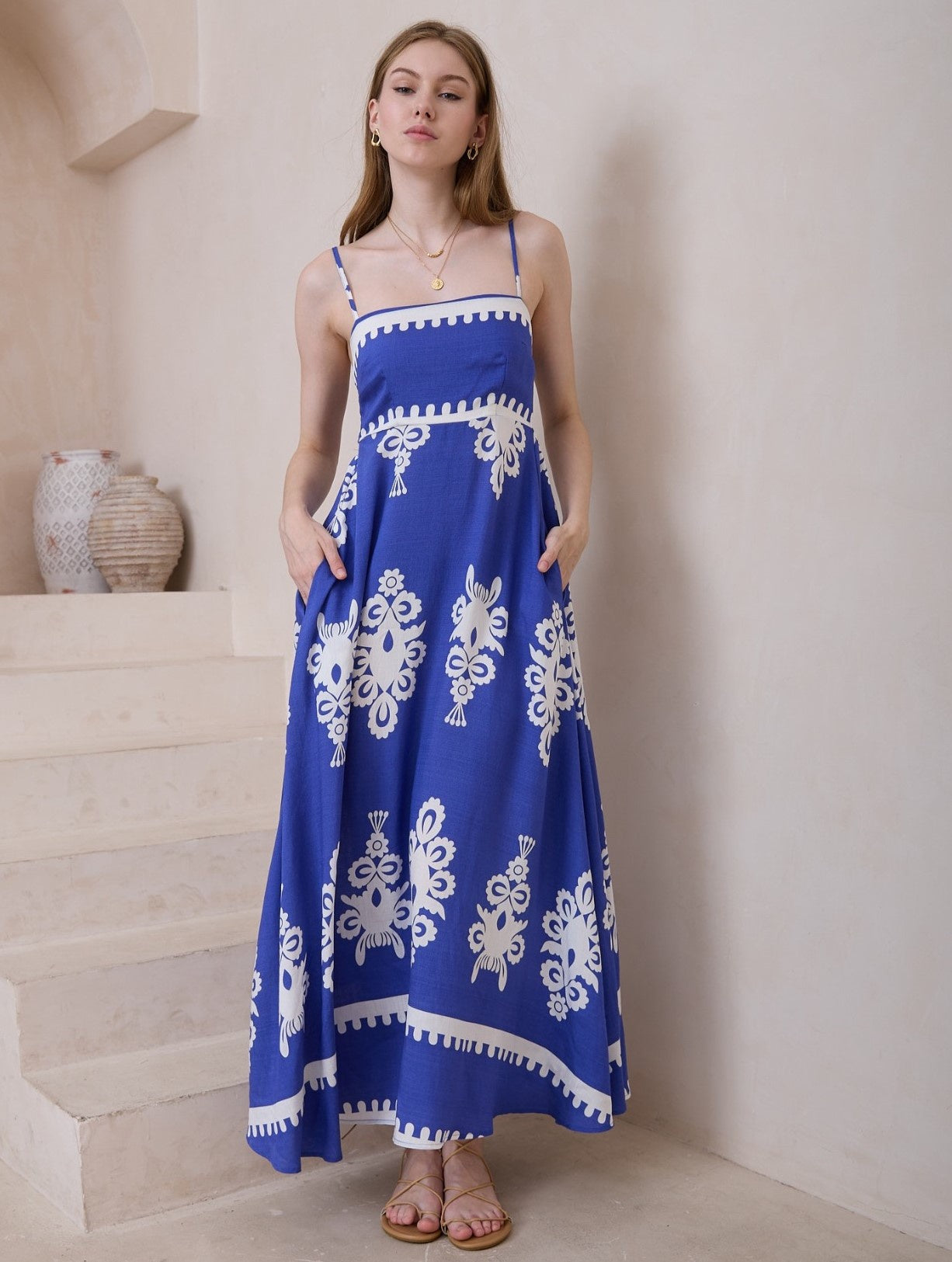 084A Tamara Maxi Blue