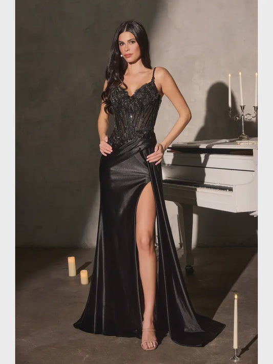 556 Shanita Gown Black