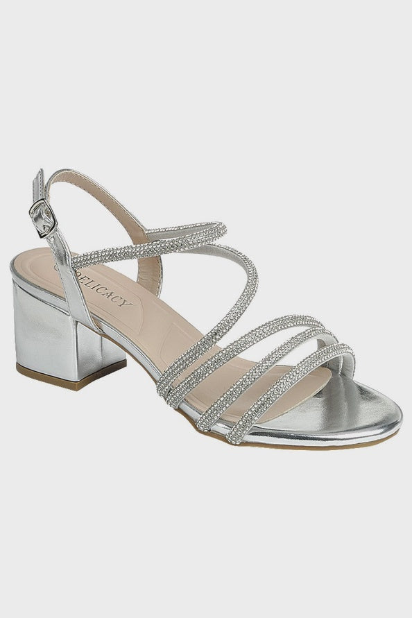 Natalia Heels Silver