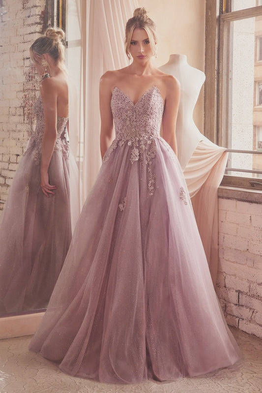 148 Taylah Couture Gown Mauve
