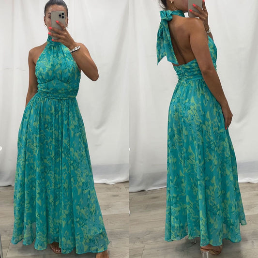 4421 Vienna Dress Green