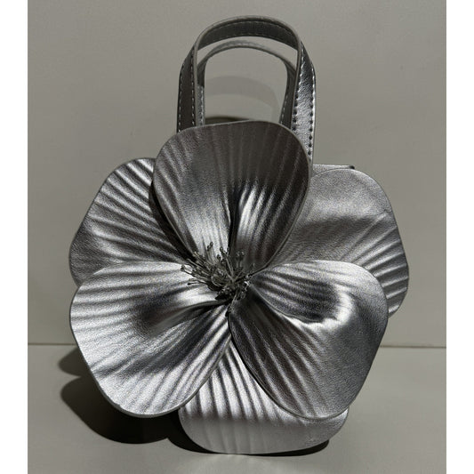 Flower Bag Silver