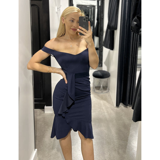 9011 Freida Dress Navy