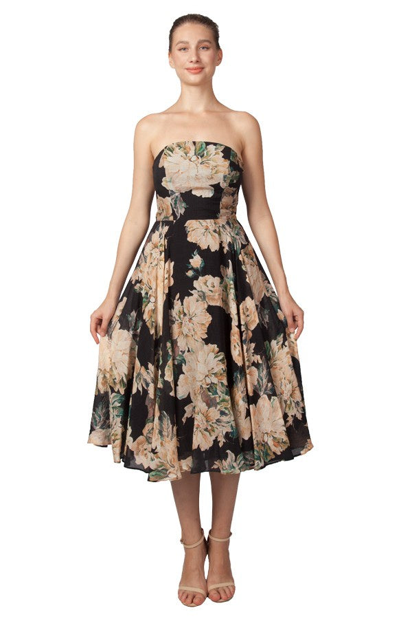 5201 Lucy Midi Black