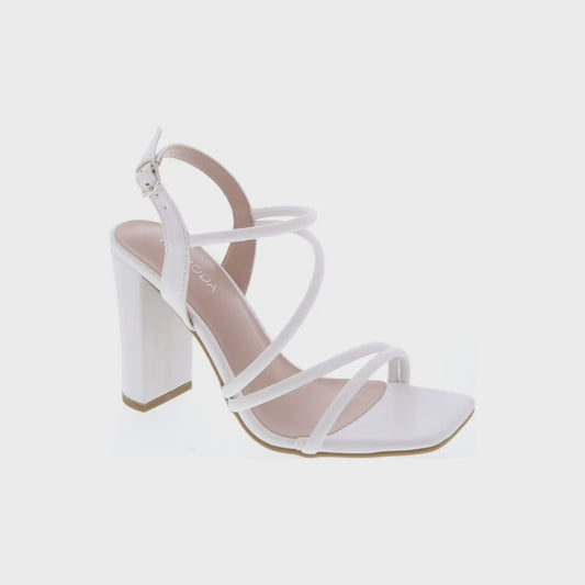 Celeste Heels White