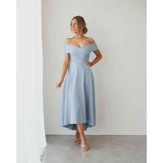 863 Belina Dress Blue