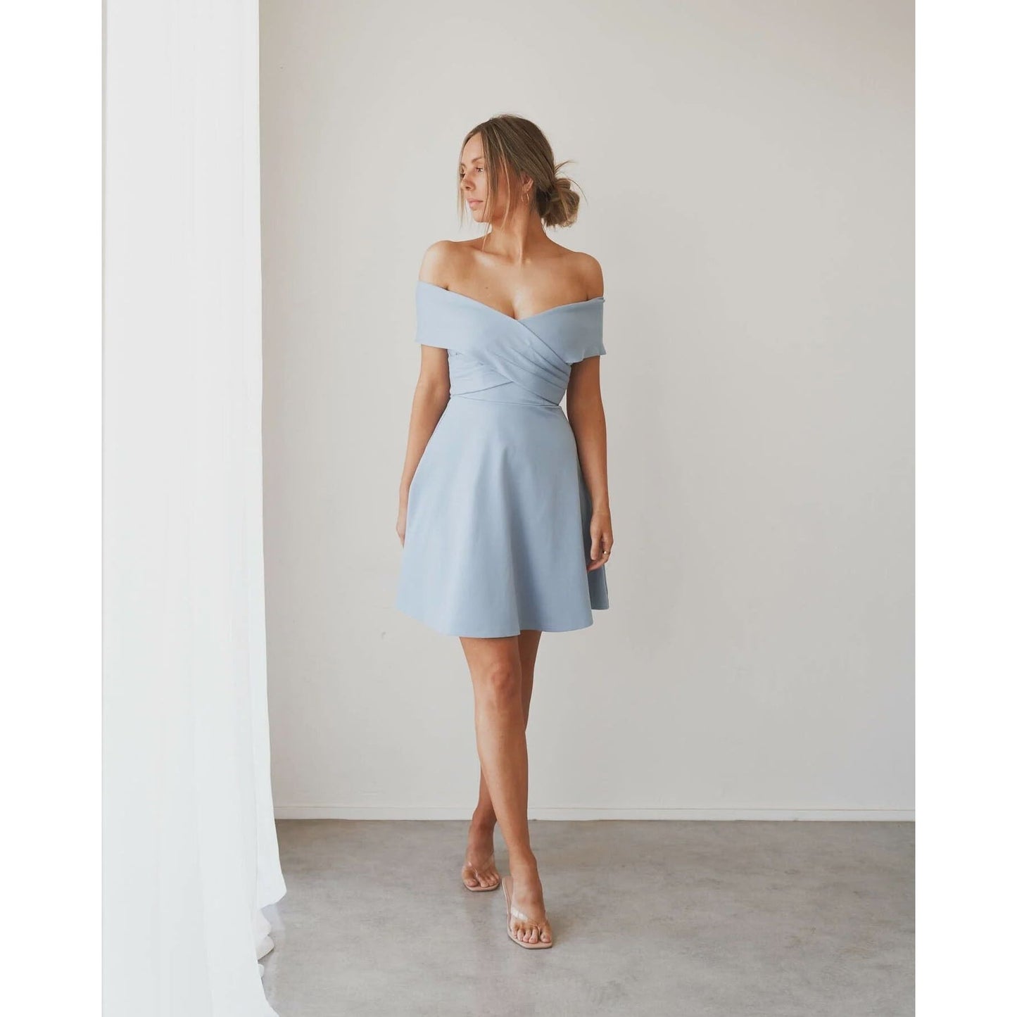 864 Britt Dress Blue