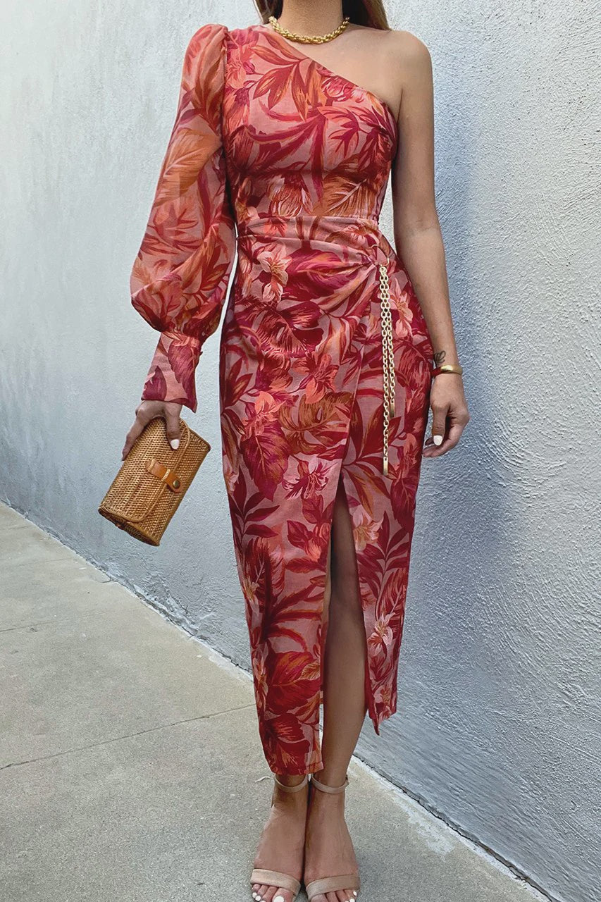 Kana Midi Dress Tropical
