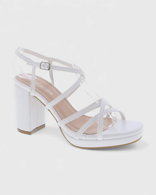 Lily Heels White