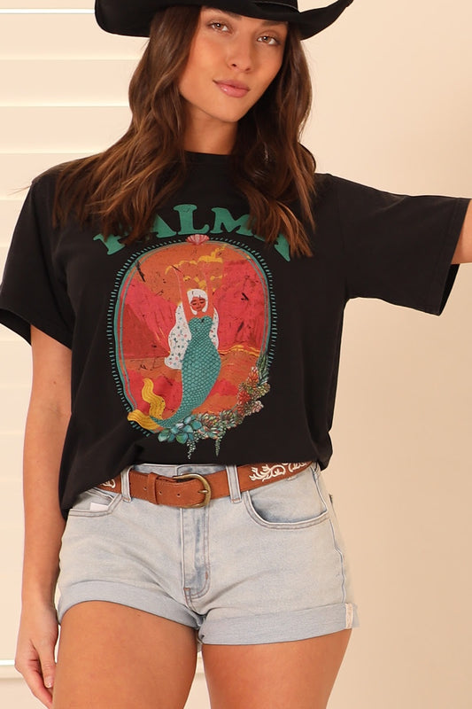 693 La Palma Tee Black