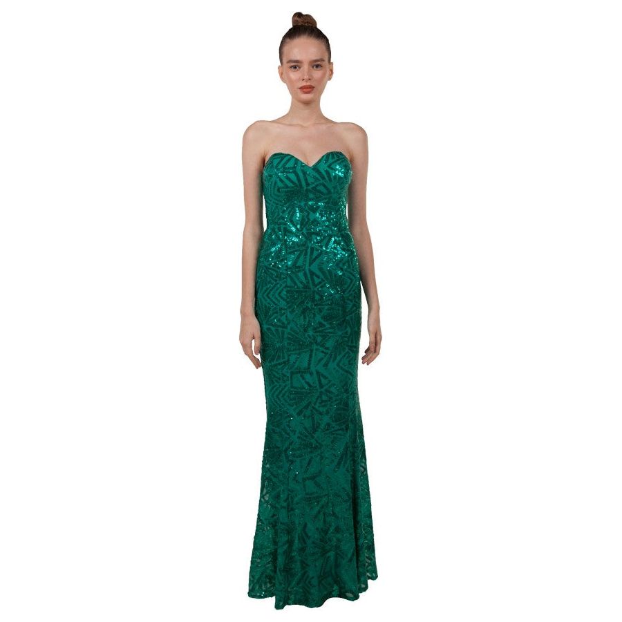 2351 Angie Gown Emerald