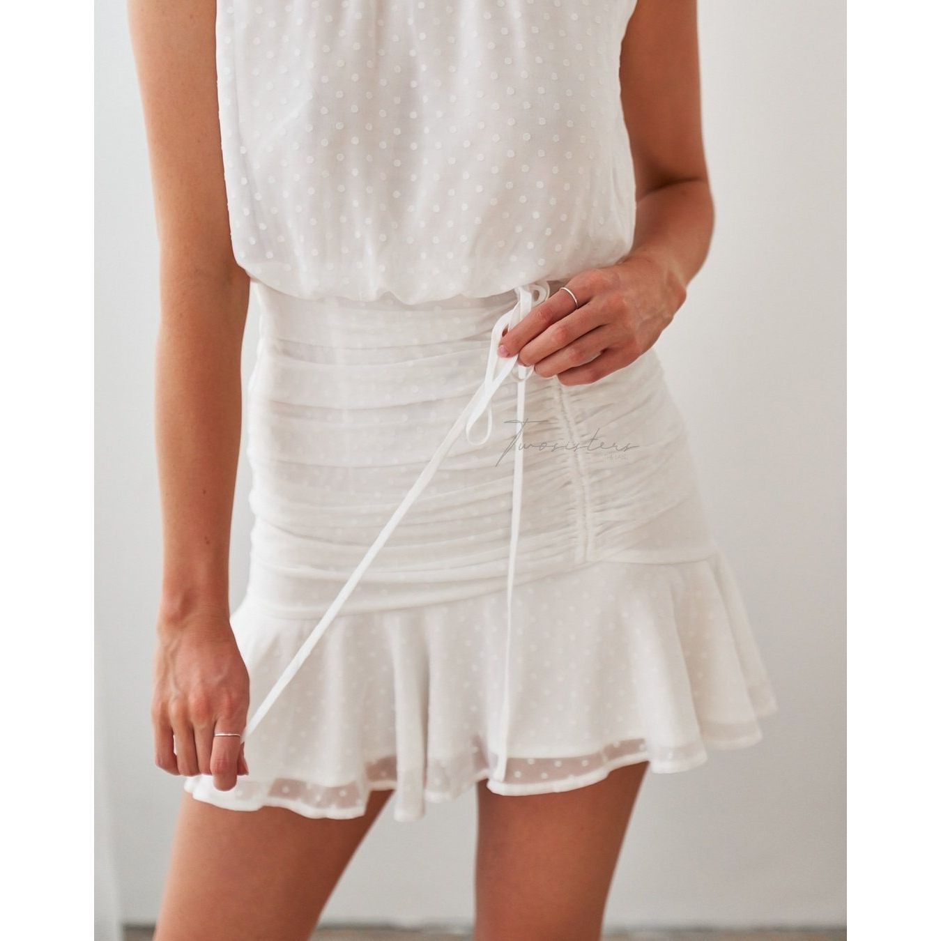 Pip Dress White