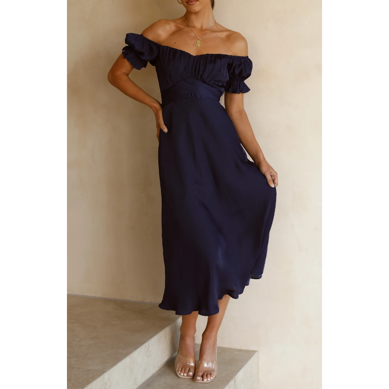 BK13 Fiona Dress Navy