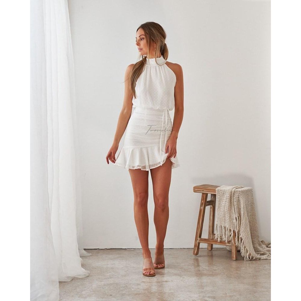 Pip Dress White