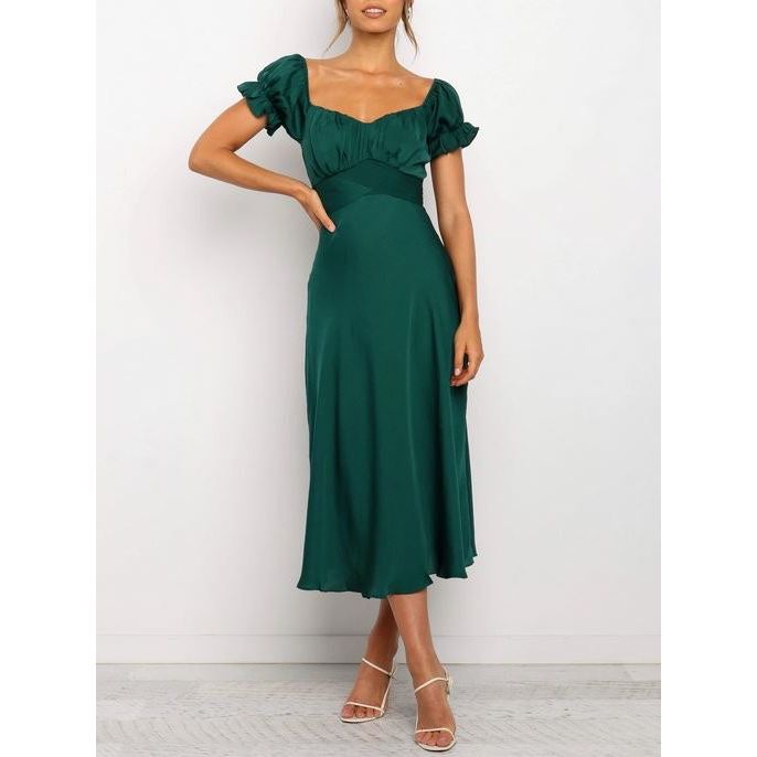 BK13 Fiona Dress Green