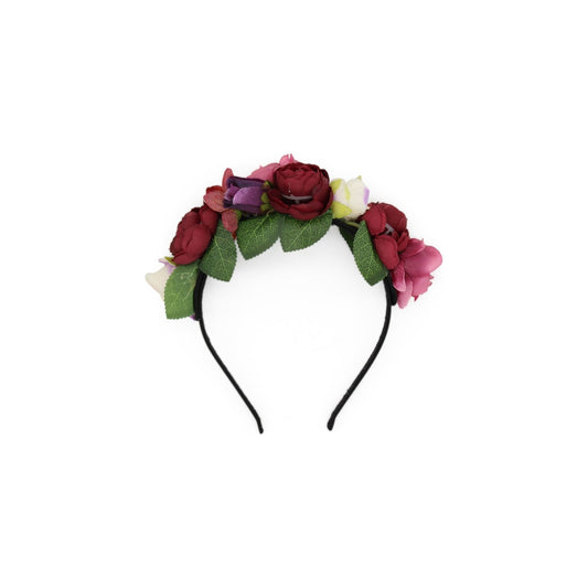Floral Jeanette Crown floral headband Black Ivy Boutique races festival Cairns QLD