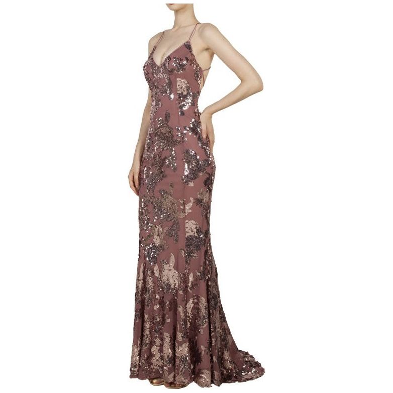 3276 Lola Gown Mocha