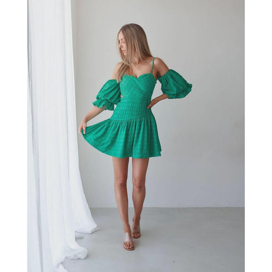 Penny Dress Green