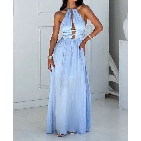 7D03 Libbie Maxi Blue