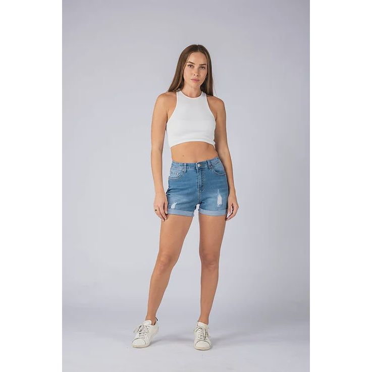 69912 Regan Denim Short